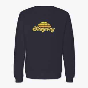 Skagway Alaska Sublime Sunset Crewneck Sweatshirt