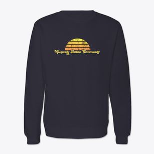 Nisqually Indian Community Washington Sublime Sunset Crewneck Sweatshirt