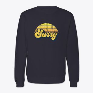 Surry New Hampshire Sublime Sunset Crewneck Sweatshirt