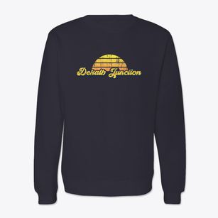 Dekalb Junction New York Sublime Sunset Crewneck Sweatshirt