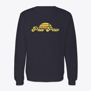 Paw Paw West Virginia Sublime Sunset Crewneck Sweatshirt