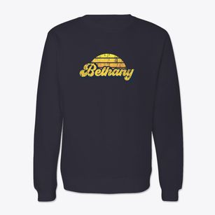 Bethany Oklahoma Sublime Sunset Crewneck Sweatshirt