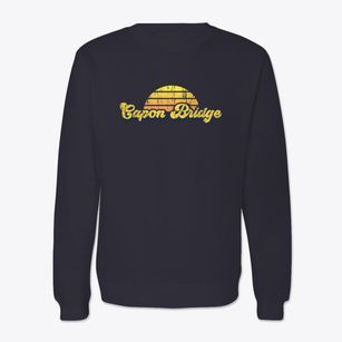 Capon Bridge West Virginia Sublime Sunset Crewneck Sweatshirt