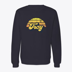 Troy Indiana Sublime Sunset Crewneck Sweatshirt