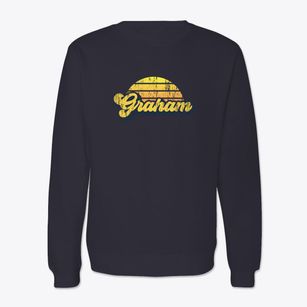 Graham North Carolina Sublime Sunset Crewneck Sweatshirt