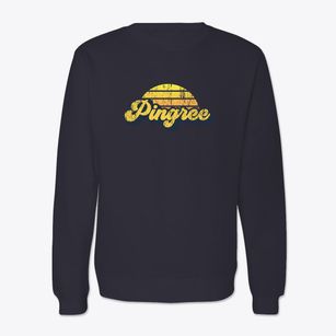 Pingree North Dakota Sublime Sunset Crewneck Sweatshirt