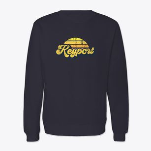 Keyport New Jersey Sublime Sunset Crewneck Sweatshirt