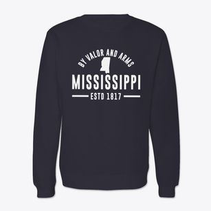  Mississippi Motto Crewneck Sweatshirt