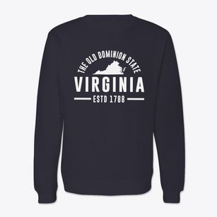  Virginia Motto Crewneck Sweatshirt