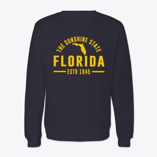  Florida Motto Crewneck Sweatshirt