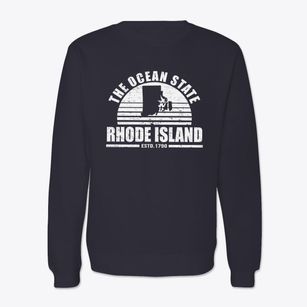  Rhode Island Sunset Crewneck Sweatshirt