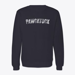 Pawcatuck Connecticut Timeless Retro Crewneck Sweatshirt
