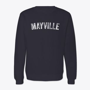 Mayville New York Timeless Retro Crewneck Sweatshirt