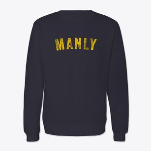 Manly Iowa Timeless Retro Crewneck Sweatshirt