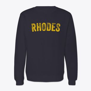 Rhodes Iowa Timeless Retro Crewneck Sweatshirt