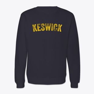 Keswick Iowa Timeless Retro Crewneck Sweatshirt
