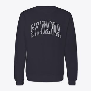 Sylvania Alabama Trendy Block Crewneck Sweatshirt