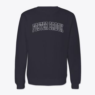 Foster Brook Pennsylvania Trendy Block Crewneck Sweatshirt