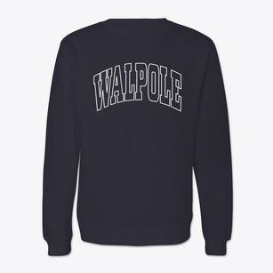 Walpole Massachusetts Trendy Block Crewneck Sweatshirt