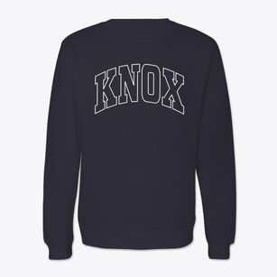 Knox Maine Trendy Block Crewneck Sweatshirt