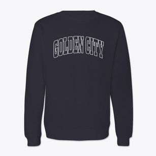 Golden City Missouri Trendy Block Crewneck Sweatshirt