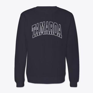 Tamaroa Illinois Trendy Block Crewneck Sweatshirt