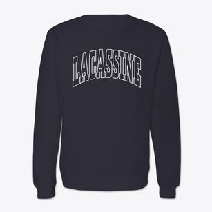 Lacassine Louisiana Trendy Block Crewneck Sweatshirt