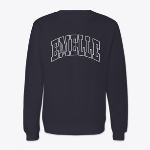 Emelle Alabama Trendy Block Crewneck Sweatshirt