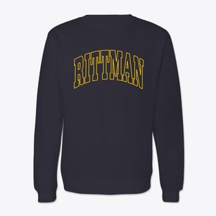 Rittman Ohio Trendy Block Crewneck Sweatshirt