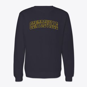 Centreville Maryland Trendy Block Crewneck Sweatshirt
