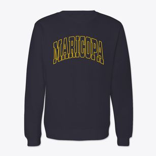 Maricopa Arizona Trendy Block Crewneck Sweatshirt