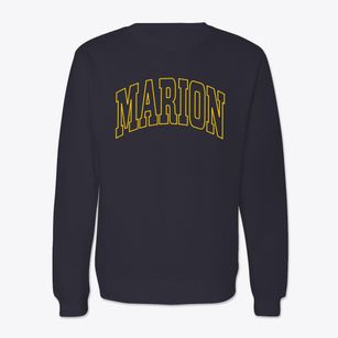 Marion Ohio Trendy Block Crewneck Sweatshirt