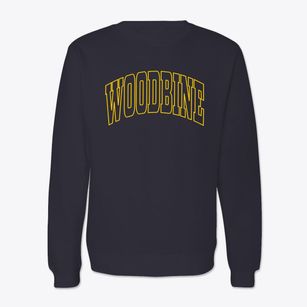 Woodbine Iowa Trendy Block Crewneck Sweatshirt