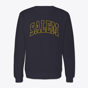 Salem Kentucky Trendy Block Crewneck Sweatshirt