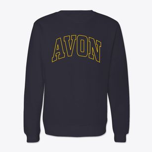 Avon Connecticut Trendy Block Crewneck Sweatshirt