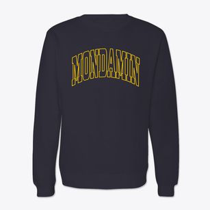 Mondamin Iowa Trendy Block Crewneck Sweatshirt