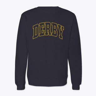 Derby Ohio Trendy Block Crewneck Sweatshirt