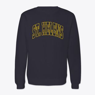 St. Helens Oregon Trendy Block Crewneck Sweatshirt
