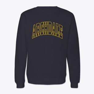 Archdale North Carolina Trendy Block Crewneck Sweatshirt