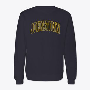 Johnstown New York Trendy Block Crewneck Sweatshirt