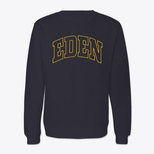 Eden New York Trendy Block Crewneck Sweatshirt