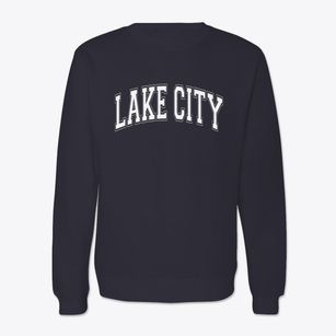 Lake City Arkansas Varsity Crewneck Sweatshirt