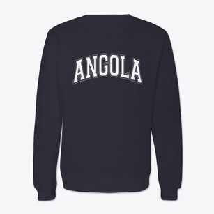 Angola New York Varsity Crewneck Sweatshirt