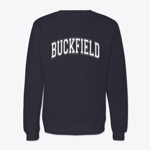 Buckfield Maine Varsity Crewneck Sweatshirt