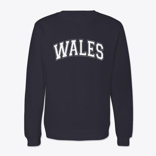 Wales Massachusetts Varsity Crewneck Sweatshirt