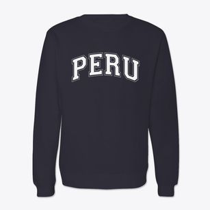 Peru Maine Varsity Crewneck Sweatshirt