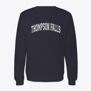 Thompson Falls Montana Varsity Crewneck Sweatshirt
