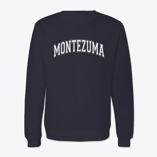 Montezuma Kansas Varsity Crewneck Sweatshirt