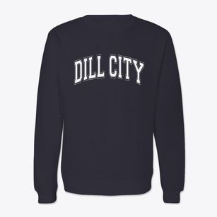 Dill City Oklahoma Varsity Crewneck Sweatshirt