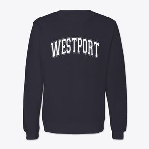 Westport Oregon Varsity Crewneck Sweatshirt